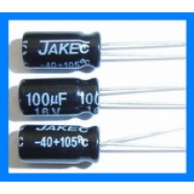100uF 16V 105C Radial Electrolytic Capacitor 5x11mm