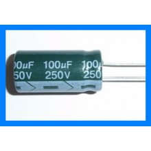100uF 250V 85C Radial Electrolytic Capacitor 16x32mm