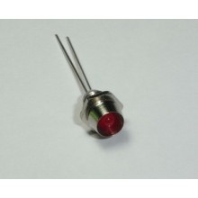 3mm Bezel LED Holder Chrome Metal
