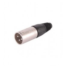 3 Pin XLR Male Plug Connector