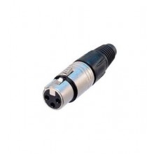 3 Pin XLR Female Plug Socket Connector