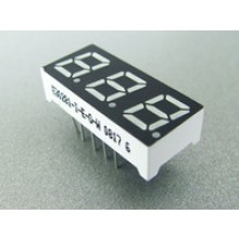 LED Display 7 Segment 3 Digit 0.28 inch Common Anode Red