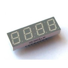 LED Display 7 Segment 4 Digit 0.40 inch Common Cathode Super Bright