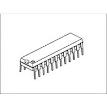 MAX7219 7 Segment + Dot Point, Common Cathode serially interfaced display driver PDIP-24