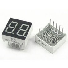 LED Display 7 Segment 2 Digit 0.36 inch Common Cathode Super Green