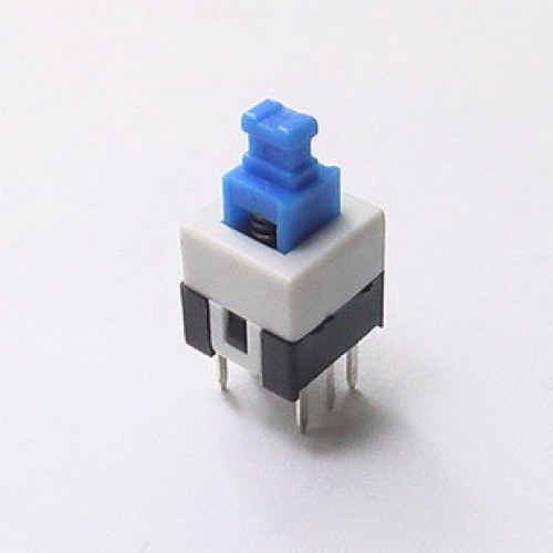 Push Button Switch Latching Dpdt 0 5a 50vdc 6x6mm