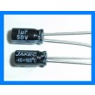 1uF 50V 105C Radial Electrolytic Capacitor 5x11mm