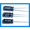2.2uF 50V 105C Radial Electrolytic Capacitor 5x11mm