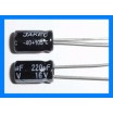 220uF 16V 105C Radial Electrolytic Capacitor 6x11mm