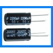 2200uF 50V 105C Radial Electrolytic Capacitor 16x32mm