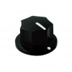 MXR Style Fluted Black Knob