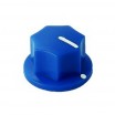 MXR Style Fluted Blue Knob