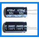 4700uF 50V 105C Radial Electrolytic Capacitor 19x40mm