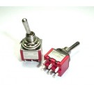 Mini Toggle Switch DPDT On-On