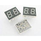 LED Display 7 Segment 2 Digit 0.40 inch Common Anode Super Green