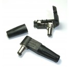 DC Power Plug Right Angle 2.1mm x 5.5mm x 9.5mm