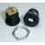 DC Power Jack 2.1mm Enclosed Frame With Switch