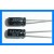 0.47uF 50V 105C Radial Electrolytic Capacitor 5x11mm