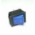 Rocker Switch Blue ON/OFF DPST (with lamp) 16A 250VAC Panel Mount, Snap-In