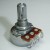 10K OHM Linear Taper Potentiometer with Solder Lugs