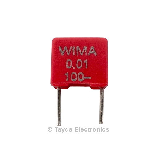 10nF 0.01uF 100V 5% Polyester Film Box Type Capacitor WIMA MKS2