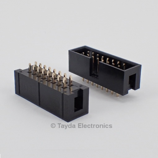 16 Pin Box Header Connector 2.54mm 2*8pin