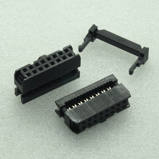 16 Pins IDC Socket Connector 2.54mm 2*8 Pin Double Contact