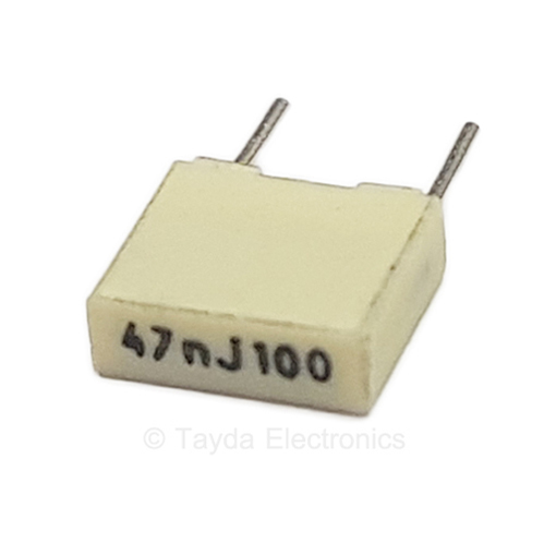 0.047uF 47nF 100V 5% Polyester Film Box Type Capacitor