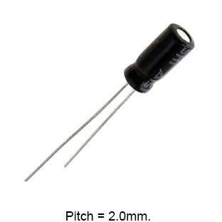 10uF 16V 85C Radial Electrolytic Capacitor 5x11mm