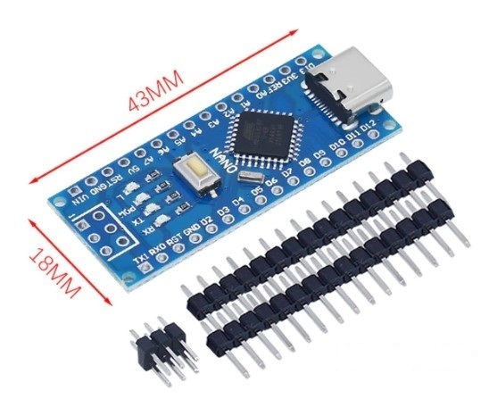 Type-C Nano V3.0 Controller Module Compatible with Arduino Nano