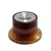 Amber Gibson SG Style Knob with Volume Label