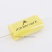 1uF 250V 105C 10% Axial Flat Oval Metallized Polypropylene Capacitor