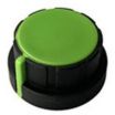 Black knob Green Top 32X16mm Shaft Hole 6.4mm