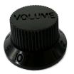 Volume Black Knob With number 1 to 10 Shaft 6x18T