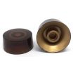 C-2005 Amber Gibson Style Speed Knob with White Numbering 0 to 10