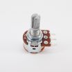 10K OHM Linear Taper Potentiometer On-Off Switch PCB Mount Knurled Shaft Dia: 6mm