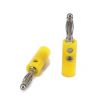 4mm Banana Male Plug Yellow