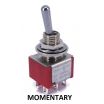 Mini Toggle Switch 1M Series Momentary DPDT On-(On)