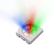 Tri-Color LED SMD Chip Red/Pure Green/Blue Color Water Clear Lens