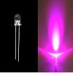 LED 3mm Pink Water Clear Super Bright