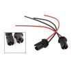 T10 W5W LED Holder Black Connector with Wire Leads