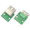 USB 2.0 Female TYPE A to DIP 2.54mm Adapter 4 Pin Connector