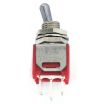 Sub Mini Toggle Switch 2M Series DPDT On-On Short Lever