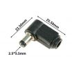 DC Power Plug 2.5mm*5.5mm Right Angle 