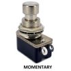 SPST Momentary Full Tone Push Button Stomp Foots / Pedal Switch Short Shaft