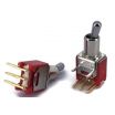 Non-Threaded Sub Mini Toggle Switch Right angle SPDT On-none-On Short Handle
