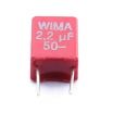 2200nF 2.2uF 50V 10% Polyester Film Box Type Capacitor WIMA MKS2