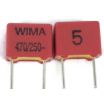 0.47nF 470pF 250V 5% Polyester Film Box Type Capacitor WIMA FKS2
