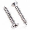 M3 Stainless Steel Self Tapping Screws Flat Head 3x12mm