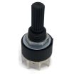 Mini Rotary Switch 2 Pole 4 Position RS16211 20mm